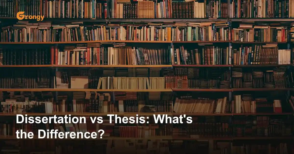 Dissertation vs Thesis: What's the Difference?