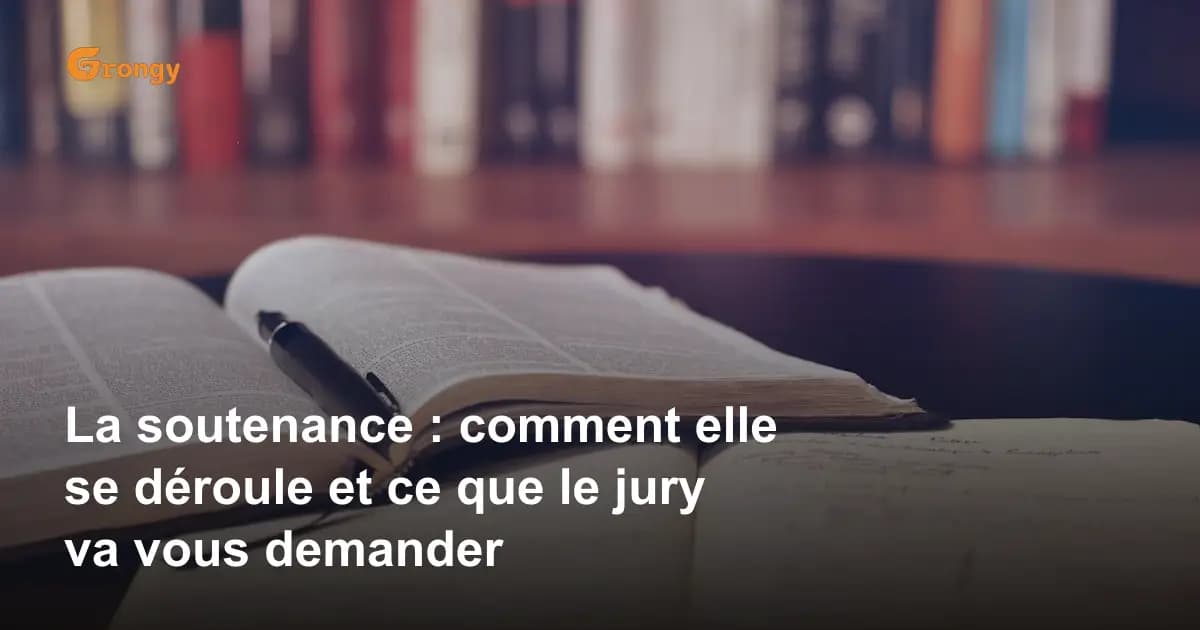 La soutenance : comment elle se déroule et ce que le jury va vous demander