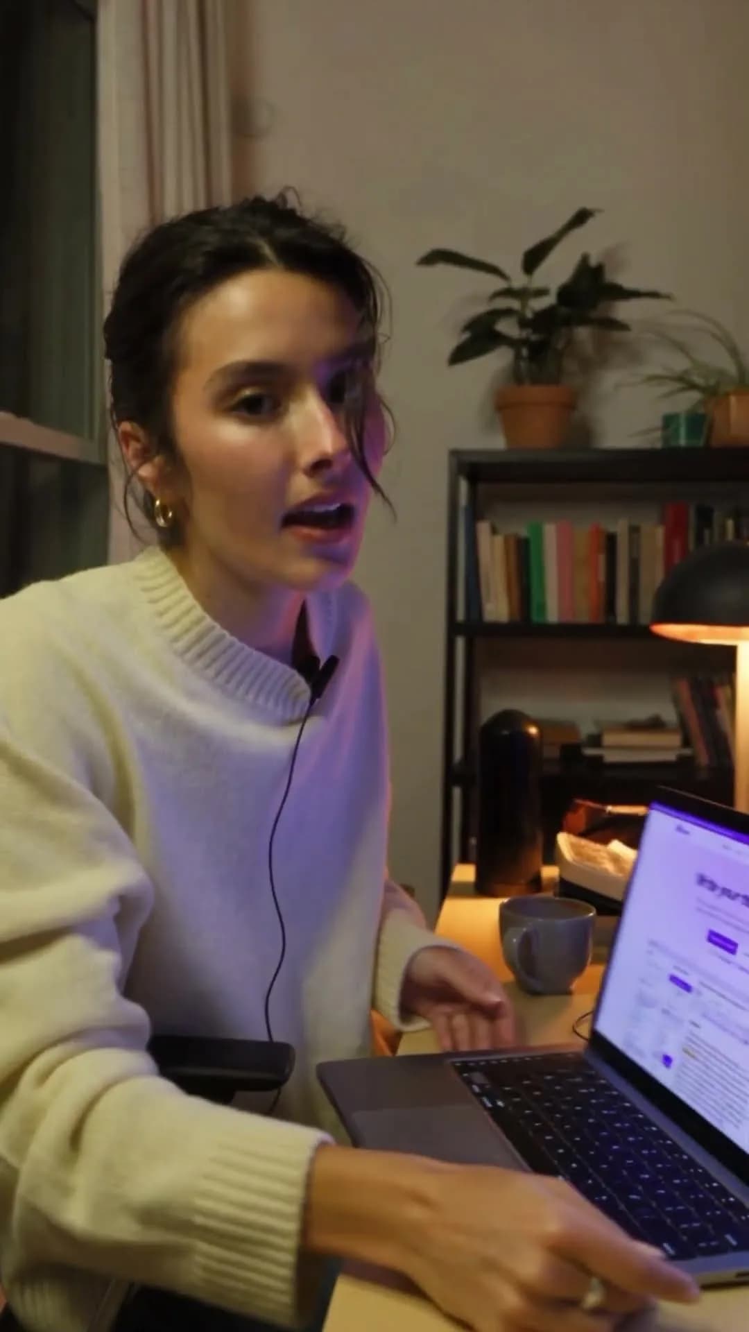 Still from a short video about researching and citing a thesis