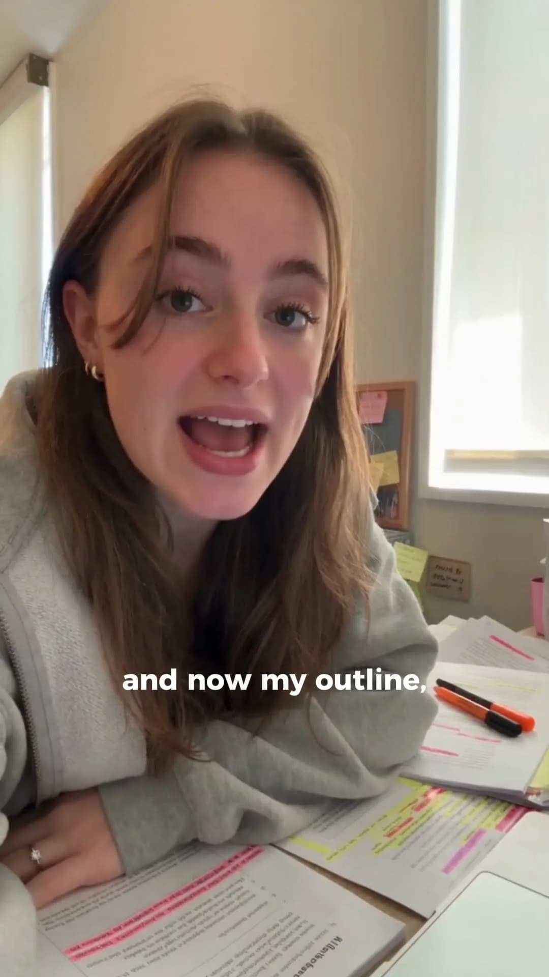 Still from a short video about writing with traceable sources
